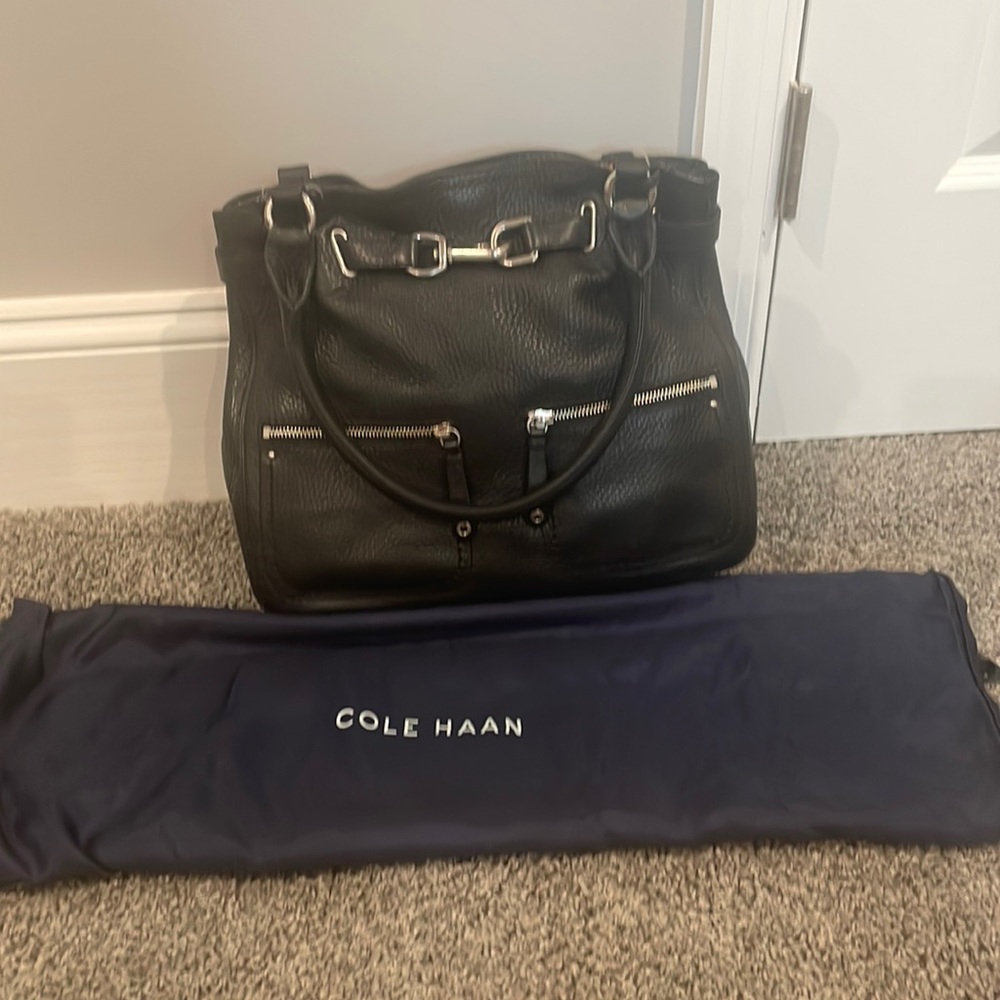 Cole Haan Large Bucket Hobo Bag